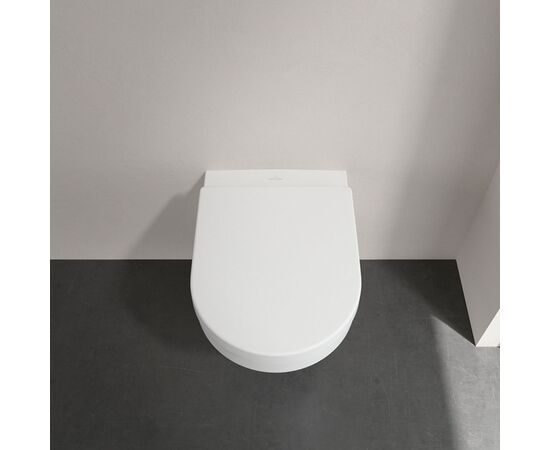 унитаз подвесной villeroy & boch architectura 4694hr01 с микролифтом в Атырау фото № 7