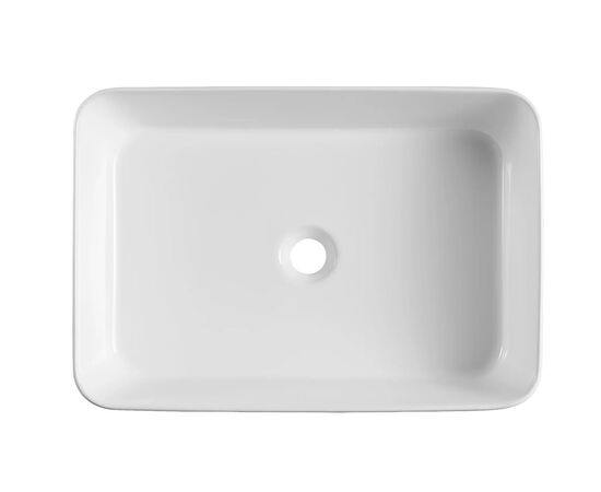 раковина накладная ssww cl3337 55x38см, белая в Атырау фото № 2