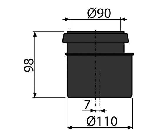 соединитель комплект alcaplast m907 в Атырау фото № 2