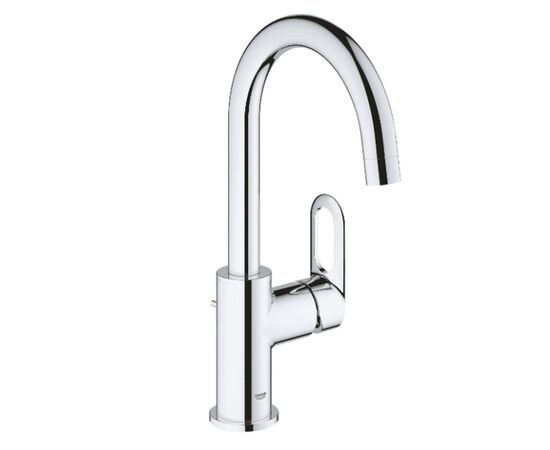 смеситель для раковины grohe bauloop 23091000 с высоким изливом в Атырау фото № 1