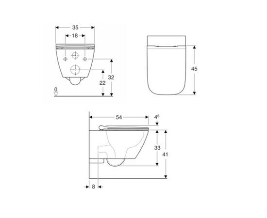Подвесной унитаз geberit smyle 500.685.01.1 с крышкой-сиденьем и микролифтом в Атырау фото № 2