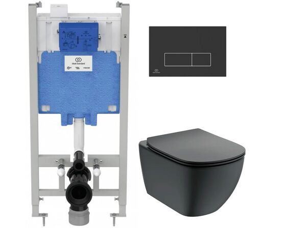 унитаз с инсталляцией 5в1 ideal standard tesi t0079v3 r046367 r0121a6 в Атырау фото № 1