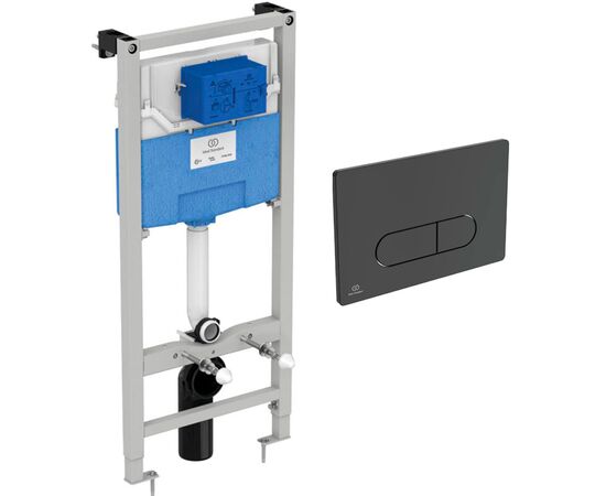 Инсталляция 3в1 ideal standard prosys frame 120 m r020467 с черной кнопкой смыва m2 r0115a6 в Атырау фото № 1