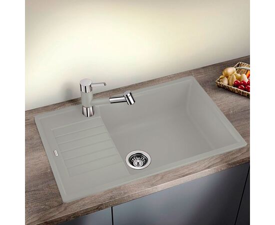 Кухонная мойка blanco  zia xl 6 s compact - жемчужный (523276) на столешницу в Атырау фото № 2