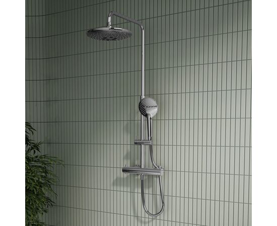 Душевая система vitra aquaheat bliss a47205 хром в Атырау фото № 2