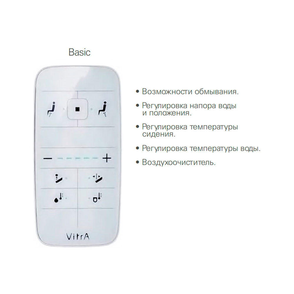 Пульт для VitrA V-Care 5674B003-6193 в комплектации Basic Пульт для VitrA V-Care 5674B003-6193 в комплектации Basic