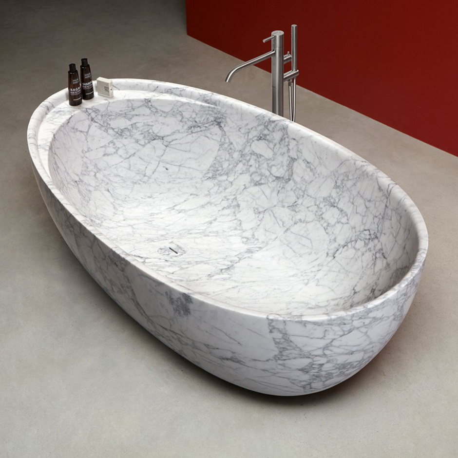 фото ванна из натурального камня