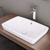 раковина накладная vitra metropole 5669b003-0012 80 см чаша в Алматы фото № 1