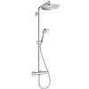 Душевая система hansgrohe croma select s showerpipe 280 26790000 с термостатом, хром в Алматы фото № 1