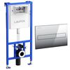 Инсталляция для унитаза laufen h8946650000001 с клавишей смыва h8956610040001 в Алматы фото № 1
