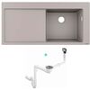 Кухонная мойка hansgrohe s514-f450 43314380 искусственный камень в Алматы фото № 1