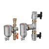 Дешламатор компактный 3/4"f x 3/4"f, giacomini r146ckx004 с вихревым эффектом, устройством механической очистки и магнитным картриджем в Алматы фото № 1