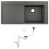 Кухонная мойка hansgrohe s514-f450 43314290 искусственный камень в Алматы фото № 1