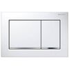 смывная клавиша geberit omega 30 115.080.kj.1 белый, хром глянец в Алматы фото № 1