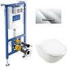 унитаз с инсталляцией 5в1 villeroy&boch subway 3.0 4670t001 viconnect 92242700 92218061 9m78s101, хром в Алматы фото № 1