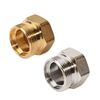 Прямой фитинг для переходников 3/4"x18, с внутренней резьбой giacomini r180ry061, соединяется с r178 или r179 в Алматы фото № 1