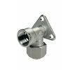 угольник установочный 1/2"x(20x2) giacomini r572mx057 с кронштейном  и внутренней резьбой в Алматы фото № 1