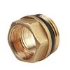 Переходник наружная-внутренняя резьба 1 1/4"m x 3/4"f giacomini r593dy007 с герметичной прокладкой в Алматы фото № 1
