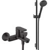 смеситель для ванны hansgrohe vernis blend 71440670 с гарнитуром vario 26422670 в Алматы фото № 1