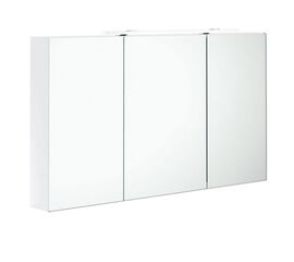 Зеркальный шкаф с подсветкой villeroy&boch 2day2 a43813e4 (кат. a438f3e4), белый глянец в Алматы фото № 1
