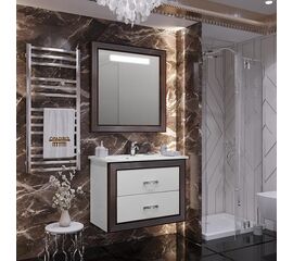 Комплект мебели opadiris карат 80см белый с серебром в Алматы фото № 1