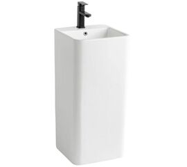 раковина напольная hans 204hs 40x40x85см, белая в Алматы фото № 1