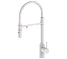 смеситель для кухни paulmark magneto one ma213188-wh, с подключением фильтра питьевой воды, белый в Алматы фото № 1