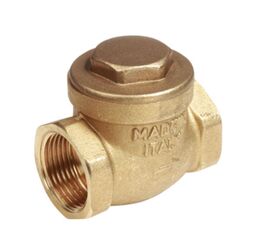 Обратный мембранный клапан 3/4" giacomini n6y004 с неопреновым седлом, металл. затвор в Алматы фото № 1