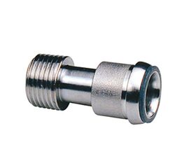 телескопический отвод 1/2" редук. 3/8"  giacomini r173x007 универсальный, хром в Алматы фото № 1