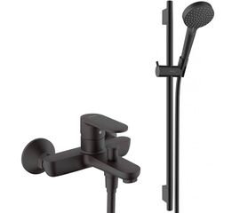 смеситель для ванны hansgrohe vernis blend 71440670 с гарнитуром vario 26422670 в Алматы фото № 1