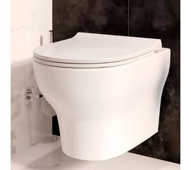 унитаз подвесной vitra zentrum round 7786b003-0075 белый глянец в Алматы фото № 1