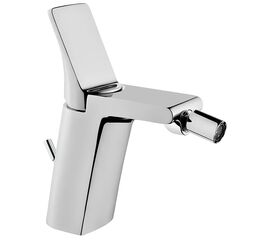 смеситель для биде vitra metropole a45672exp с донным клапаном, рычажный, хром в Алматы фото № 1