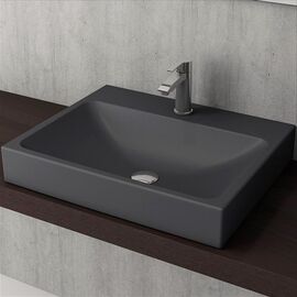 раковина накладная bocchi  scala 1077-020-0126 60x48 антрацит матовый в Алматы фото № 1