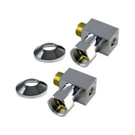 Комплект подключения для п/с secado 3/4"х1/2", квадратный, хром нф-00000190 в Алматы фото № 1
