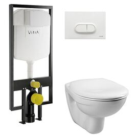 унитаз с инсталляцией 4в1 vitra normus 9773b003-7201 в Алматы фото № 1
