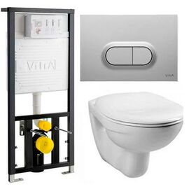 унитаз с инсталляцией 4в1 vitra normus 9773b003-7203 в Алматы фото № 1