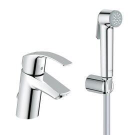 смеситель для раковины grohe eurosmart 23124002 s-size с гигиеническим душем в Алматы фото № 1