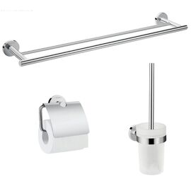 Набор аксессуаров hansgrohe logis 3 в 1 41727000 хром в Алматы фото № 1