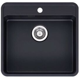 Кухонная мойка reginox ohio 50x40 tapwing, jet black в Алматы фото № 1
