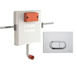 Инсталляция 3в1 vitra 742-1740-01 с кнопкой смыва 740-0580 и крепежом в Алматы фото № 1