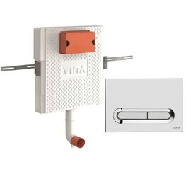 Инсталляция 3в1 vitra 742-1740-01 с кнопкой смыва 740-0780 и крепежом в Алматы фото № 1