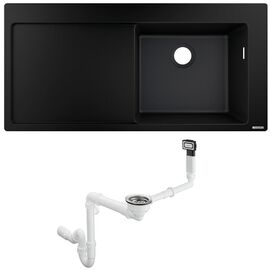Кухонная мойка hansgrohe s514-f450 43314170  искусственный камень в Алматы фото № 1