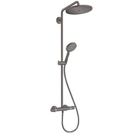 Душевая система hansgrohe croma 26890340 select s, термостат, чёрный хром в Алматы фото № 1