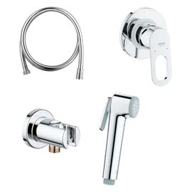 Гигиенический душ встраиваемый grohe bauloop 125078 со смесителем, хром в Алматы фото № 1