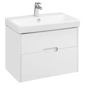 тумба с раковиной 70 см aquaton оливия 1a254301ol010+1wh501628 белый в Алматы фото № 1