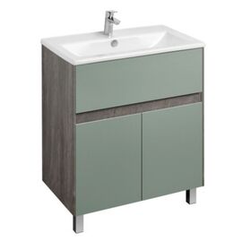 тумба с раковиной 75см aquaton форест 1a278301fr9c0+1wh501619, сумеречный голубой в Алматы фото № 1
