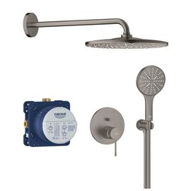 Встраиваемая душевая система grohe essence 25287al0, темный графит матовый в Алматы фото № 1