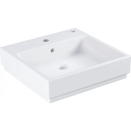 раковина подвесная 50см grohe cube ceramic 3947400h, с переливом, альпин-белый в Алматы фото № 1