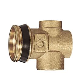 Конечный элемент коллектора с выводом для зонда giacomini r590dy005 1" x 1/2" x 3/8", с герметичной прокладкой в Алматы фото № 1