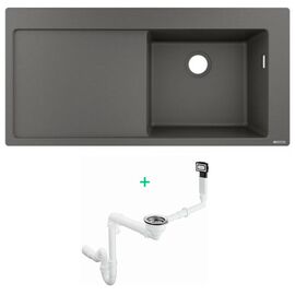 Кухонная мойка hansgrohe s514-f450 43314290 искусственный камень в Алматы фото № 1